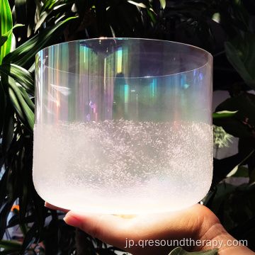 Q&#39;Re Selenite Alchemy Crystal Singing Bowl